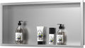 Stainless Steel Shower Niche 24" X 12" Brushed No Tile Needed Niche Shower by Bernkot