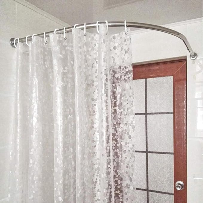 WELTRXE Shower Curtain Liner Waterproof, 8G Thick EVA, Heavy Duty Shower Liner - Image 7
