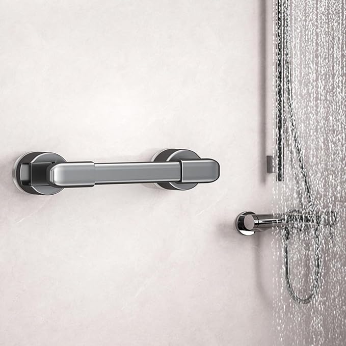 Suction Cup Grab bar for Shower，Suction Grab Bars for Showers，Bathroom Shower - Image 7
