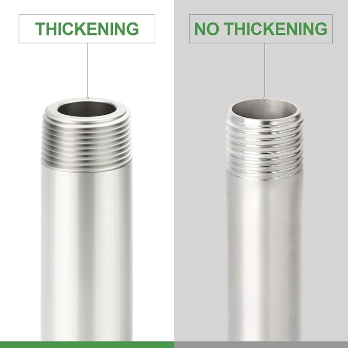 TAISHER 2PCS Stainless Steel Pipe Fittings - Image 3