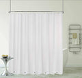 Clawfoot Tub Shower Curtain 108x72 Inch White Liner All Warp Around Extra Wide by De-Mediocre