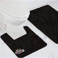 GORILLA GRIP Bathroom Rug Sets, Soft Chenille 2 Piece Area Rugs Set, Toilet by GorillaGrip