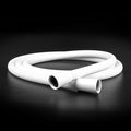 Premium Silicone Shower Head Hose, Kink-Free Handheld Extension, RV Replacement by BriskSpring