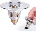 U.S. Standard Bathroom Sink Stopper 1.1"-1.5", Stainless Steel Universal Pop Up by TONGDWOU