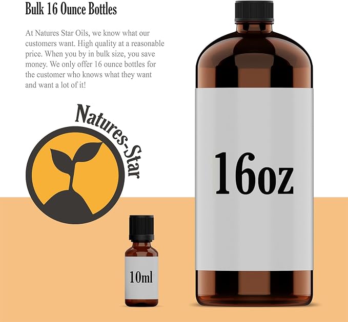 Lemon Essential Oil 16 oz for Cleaning, Humidifier & Aromatherapy Body Massage - Image 5