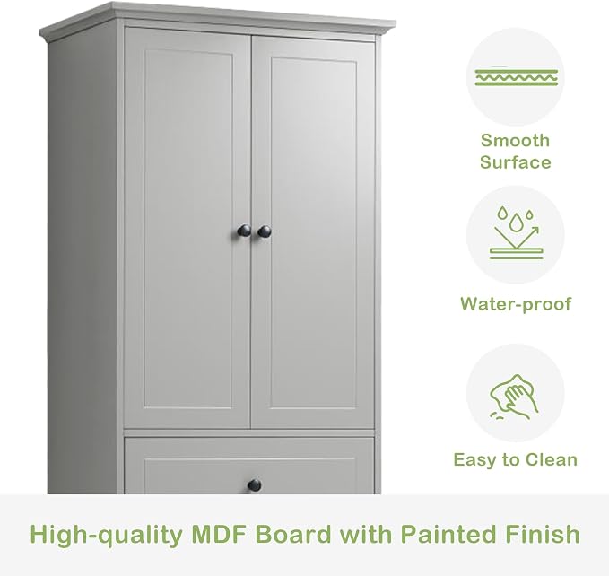 Tall Narrow Storage Cabinet - Image 7