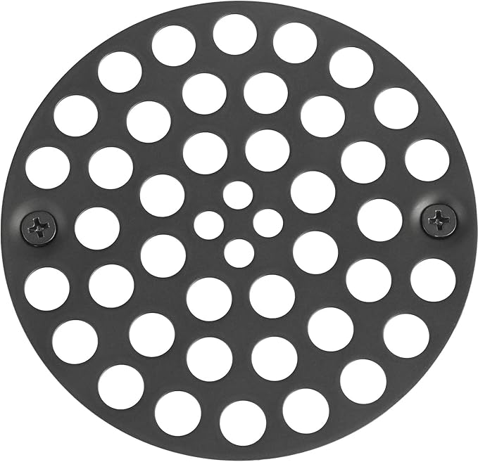 4" Black Screw-in Shower Strainer by OrangeDesignProductionCo