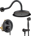 Rainfall Shower System 9 inch Antique Bathroom Luxury Rain Mixer Shower Combo by Wintap