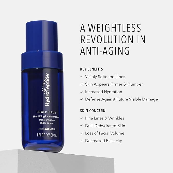 HydroPeptide Power Serum, Anti-Aging Lifting Wrinkle Treatment, Increases Skin - Image 2