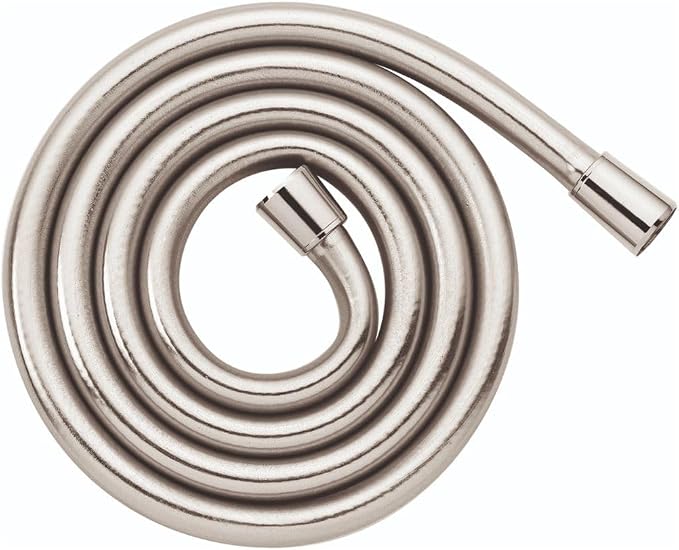 Hansgrohe 28274830 Polished Nickel Techniflex 80" Handshower Hose by Hansgrohe