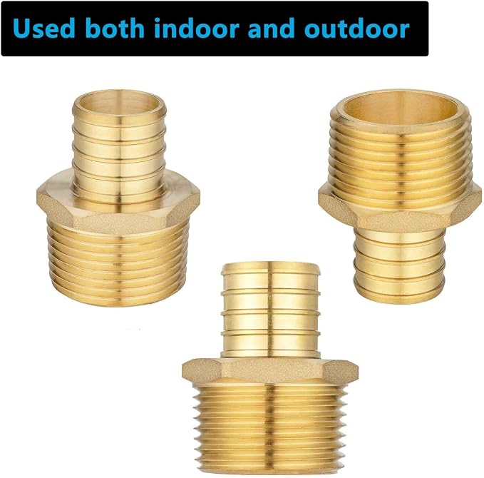 Lidertik PEX Fittings 1 Inch Male NPT Adapter - Image 5