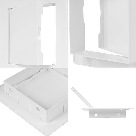 Repa Market 4 x 6 Access Panel for Drywall and Ceiling – White ABS Plastic Door - Image 7