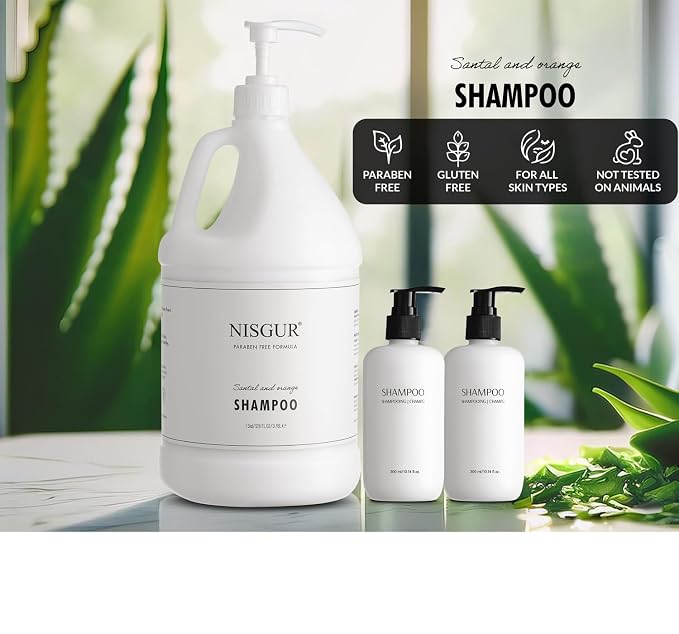 Gallon Shampoo Conditioner and Body Wash Refillable Set - Image 6