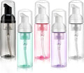 5 Pack 2 oz Travel Foam Pump Bottle, 60 ml Foam Dispenser, Hair Mousse by Mkobon