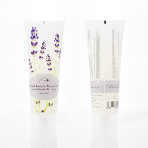 100% PURE French Lavender Shower Gel Natural Foaming & Hydrating Body Wash - Image 2