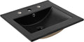 JONATHAN Y SNK1000B Ancillary 3-Hole 20 in. W x 18.25 in. D Classic by JONATHANY