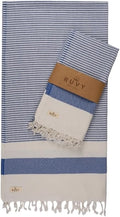 Ruvy Home Basics 2 Pack Turkish Beach Towels – Oversized Quick-Dry Bath Towels by RuvyHomeBasics