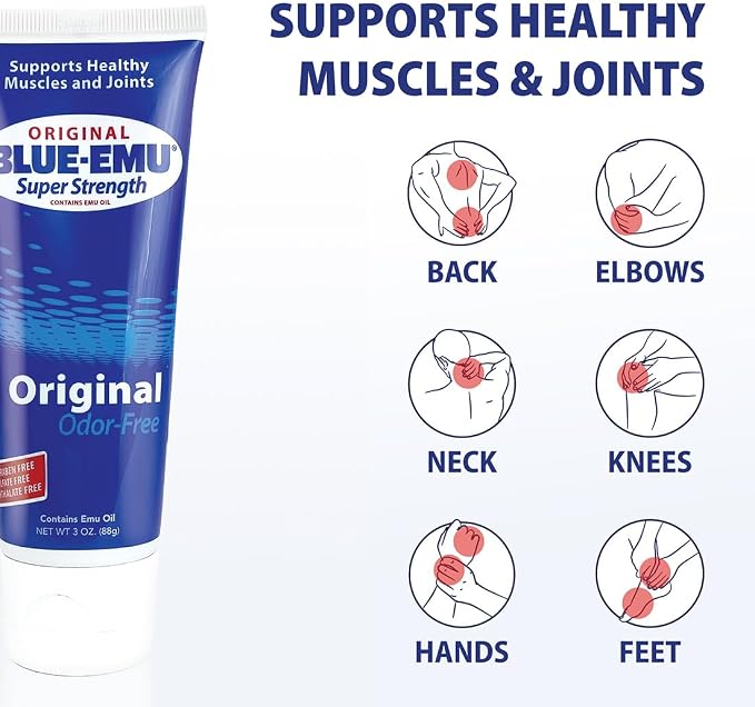 BLUE-EMU Original Super Strength Cream, Soothing Muscle & Joint Support - Image 3