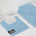 GORILLA GRIP Bathroom Rug Sets, Soft Chenille 2 Piece Area Rugs Set, Toilet by GorillaGrip