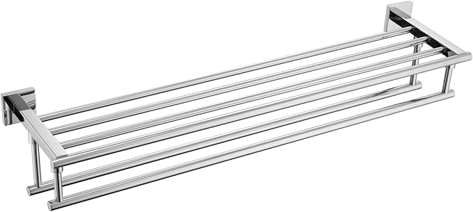 KOKOSIRI Bathroom Towel Rack Towel Holder 32 Inches Bath Towel Shelf by KOKOSIRI