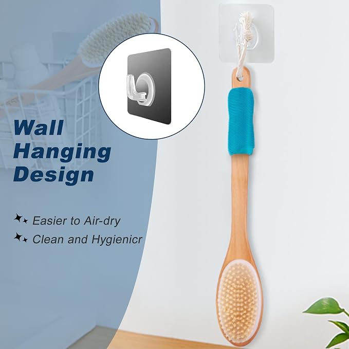 Long Handle Ergonomically Back Scrubber/Brush - Image 6