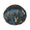 Dreamy Library, Butterfly on Book Shower Cap by ZEYARUIBO