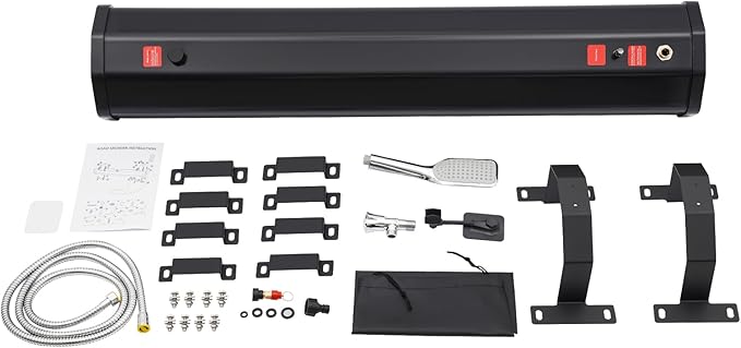 TFCFL 7.93 Gallon Roof Rack Mount Road Shower, High Pressure Outdoor Camping by TFCFL