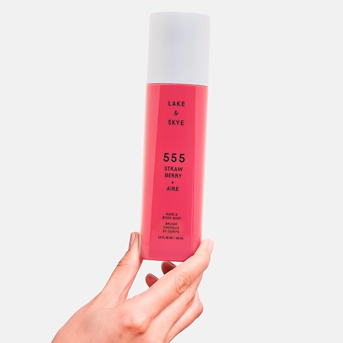 Lake & Skye, Strawberry + Aire Hair & Body Mist - Image 6