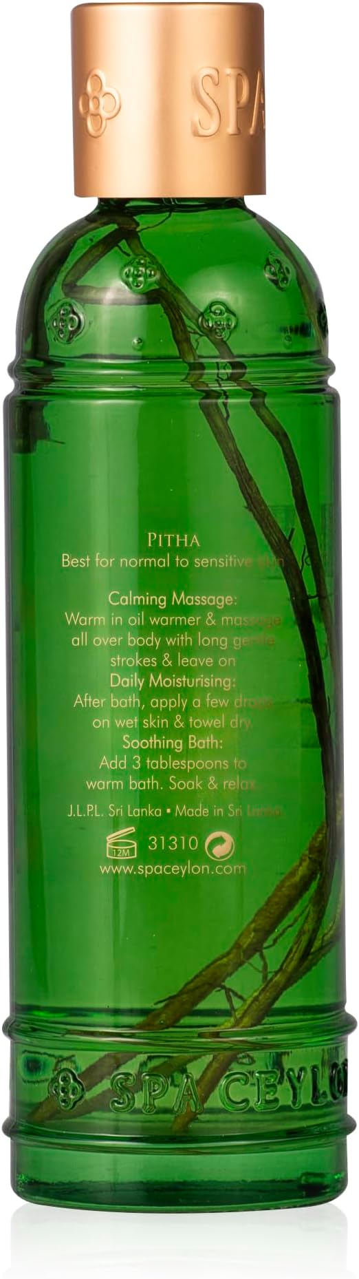 SPA CEYLON Aloe Vera & Pandanus Massage & Bath Oil | Natural Therapy Blend | - Image 2