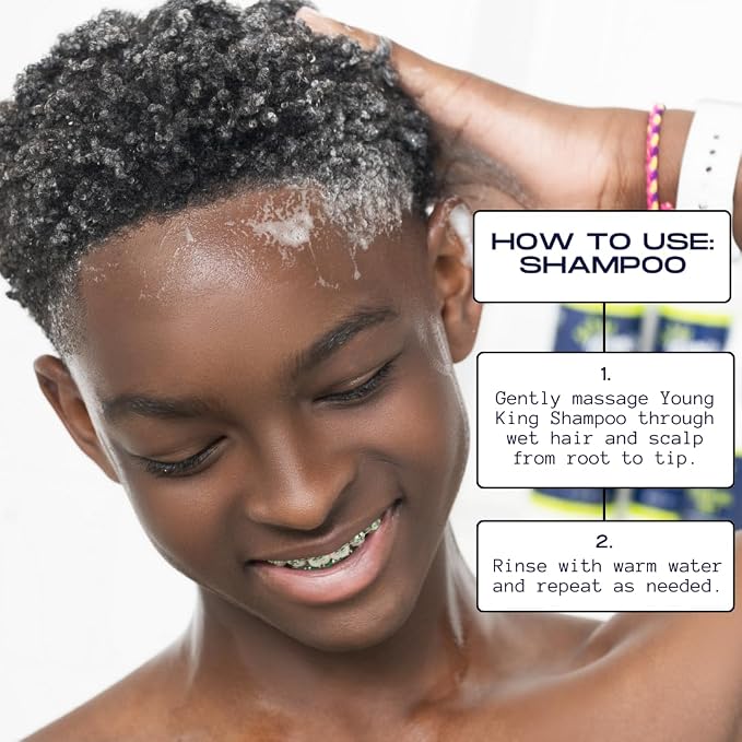 YOUNG KING HAIR CARE Kids Shampoo - Image 4