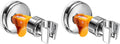 uxcell 2Pcs Shower Head Holder, Suction Cup Shower Head Holder, Handheld by uxcell