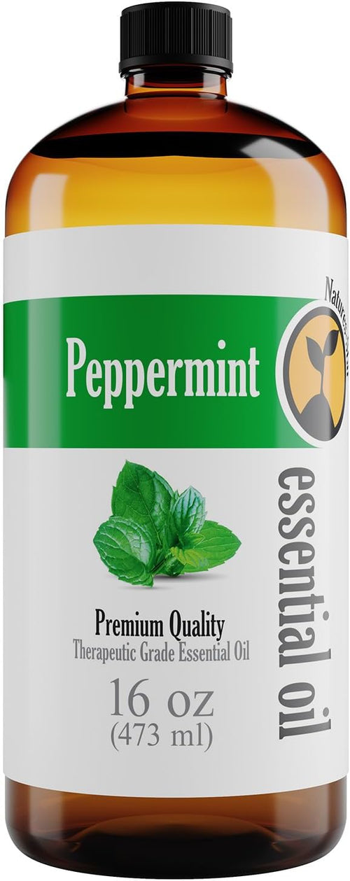 16oz Peppermint Essential Oil, Therapeutic Grade, Peppermint Oil by Natures-Star