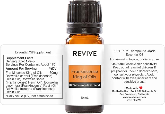 Frankincense King 10mL Essential Oil Blend by Revive Essential Oils - Image 5