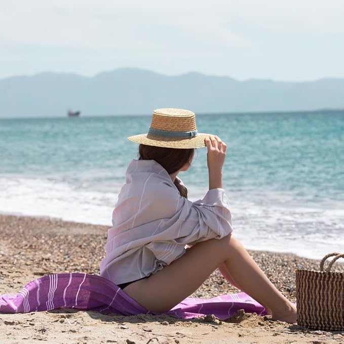 BAY LAUREL Turkish Beach Towel - Image 6