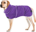Tuff Pupper Fast Drying Dog Bath Robe | 800 GSM Plush Dog Towel by TuffPupper