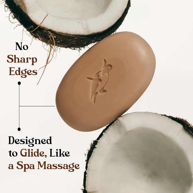 Elliqua Triple Milled Body Bar Soap – No.2 – Coconut & Vanilla – Made in USA – - Image 5