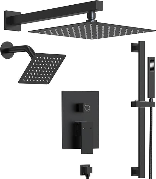 10" High-Pressure Rainfall Shower Faucet by EVERSTEIN