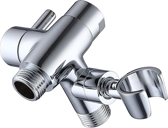 G-Promise Solid Metal Shower Arm Diverter by G-Promise