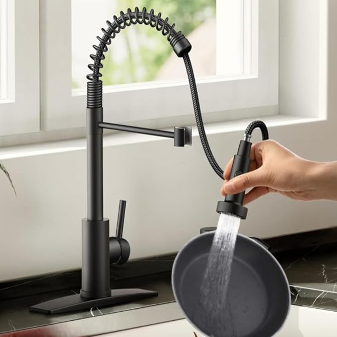 Smart Touch On Kitchen Faucet, 3 Modes Pull Down Sprayer, Sensor Activated - Image 5