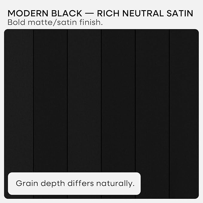 Homeforia 16 inch Black Floating Shelves, High End Solid Real Wood 16inch - Image 7