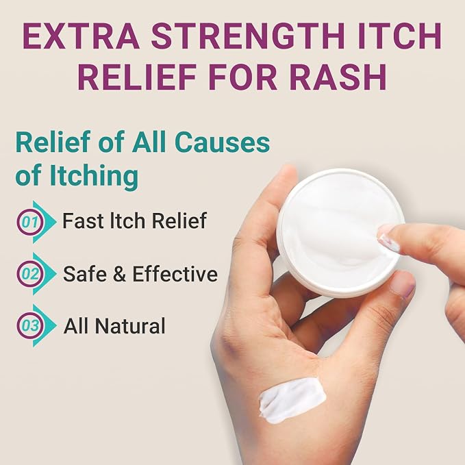 Anti Itch Cream, Extra Strength Anti-Itch Ointment, Relieves Rashes and Itching - Image 2