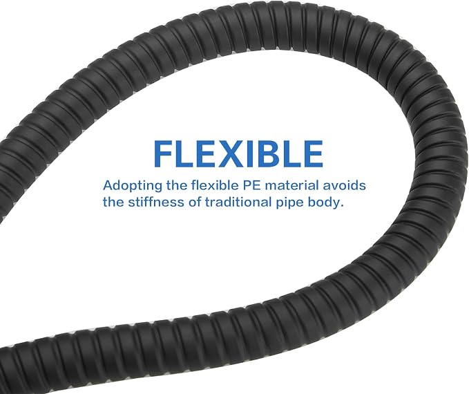 RUMOSE 98 inches Shower Hose Shower Head Extension Hose Extra Long Stainless - Image 5