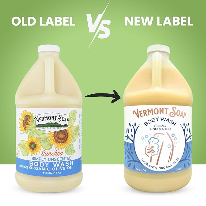 VERMONT SOAP Body Wash, Natural Body Wash - Image 2