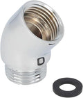 Shower Head Adapter, Solid Brass 135 Degree Shower Elbow Adapter, G1/2" Showers by Unknown