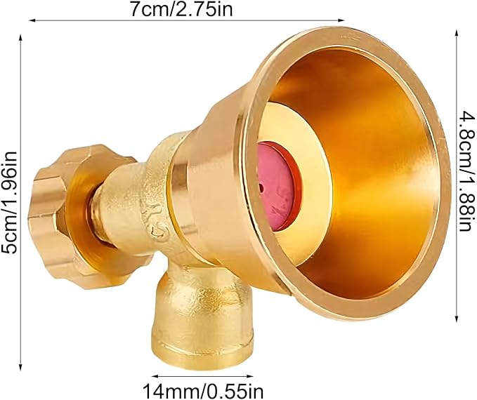 Hose Nozzle, Heavy Duty High Pressure Adjustable, Garden Spray Nozzle Hose - Image 2