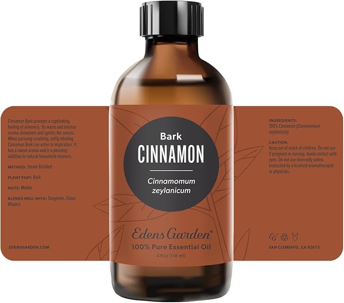 Edens Garden Cinnamon-Bark Essential Oil- 100% Pure Premium Grade, Therapeutic - Image 9