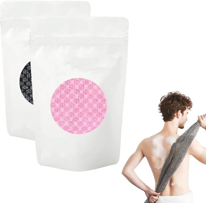 Exfoliating Shower Towel, 2026 Upgraded Exfoliating Washcloth, Body Back by DSACL