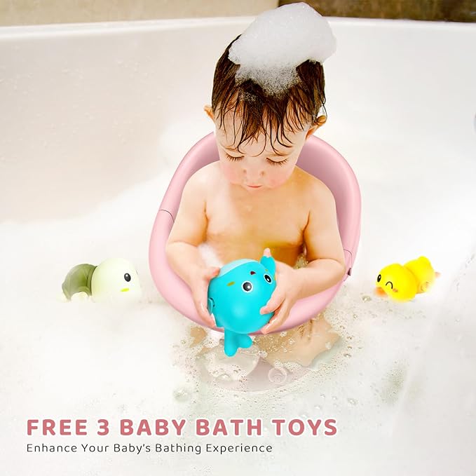 Baby Bath Seat, Infant/Toddler Sit Up Bathtub Seat - Image 2