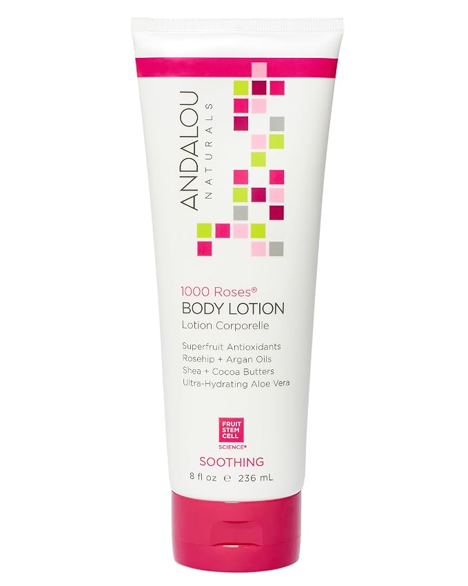 Andalou Naturals 1000 Roses Soothing Body Lotion by AndalouNaturals
