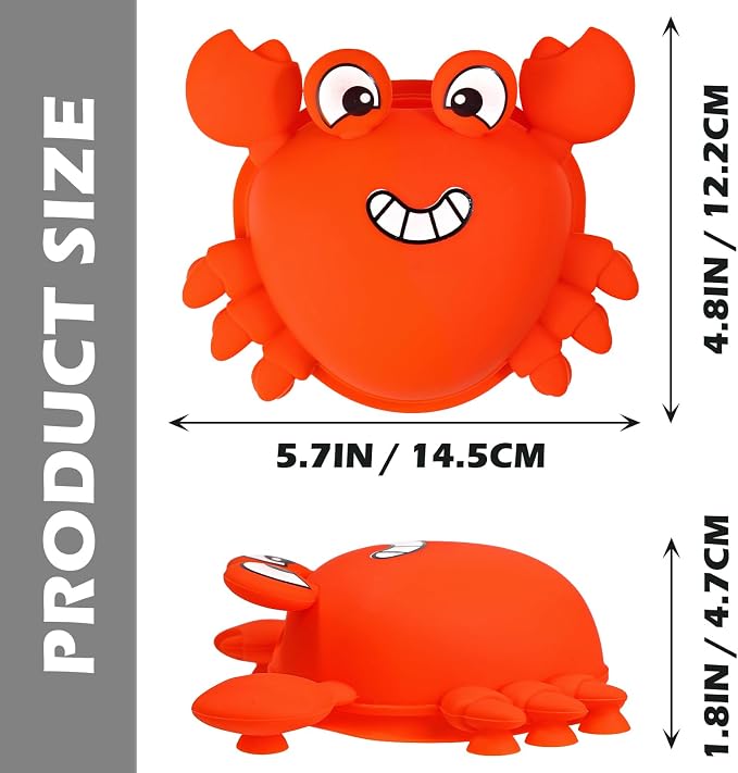 Koluti Bathtub Overflow Drain Cover, Silicone Fun Grab Bath Tub Drain Stopper - Image 2